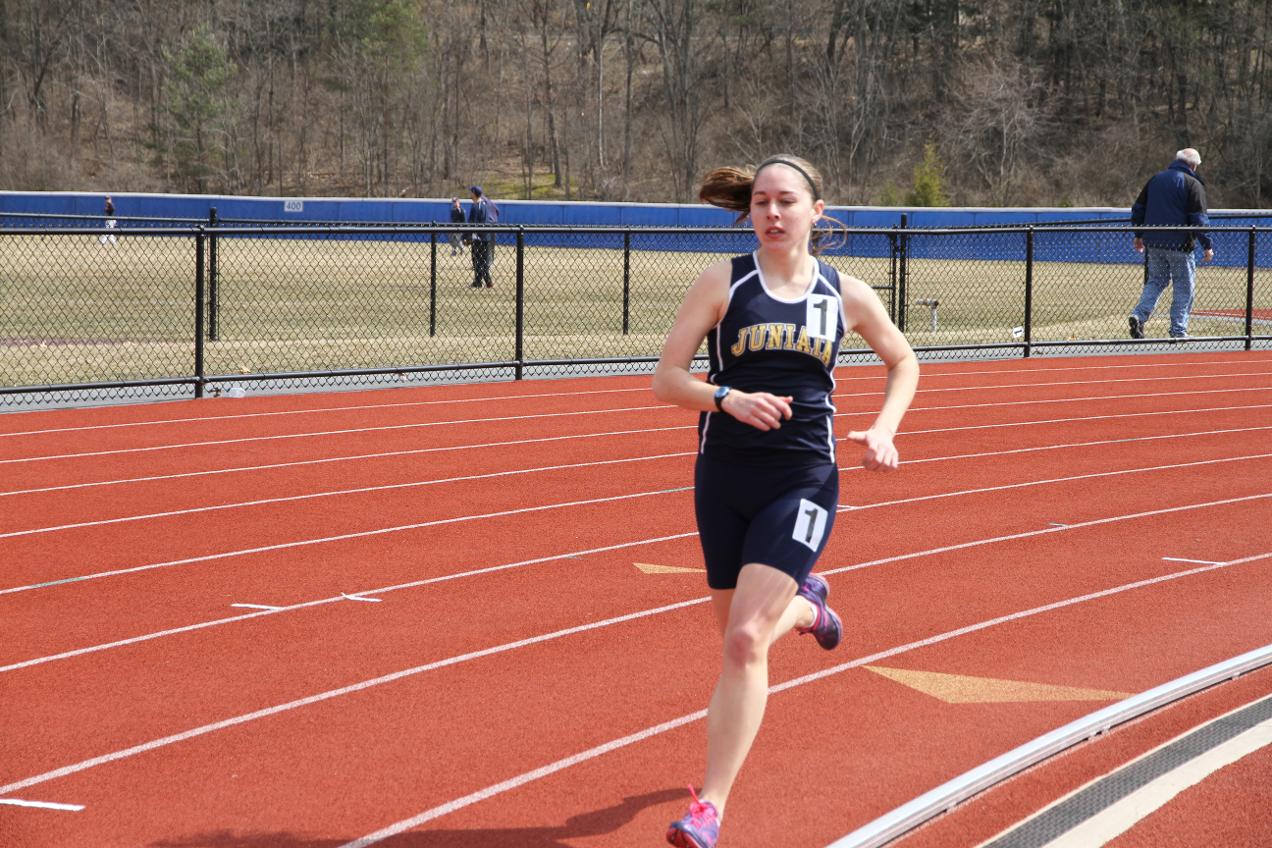 Woods Breaks Another Record, Women’s Track & Field Competes at Messiah