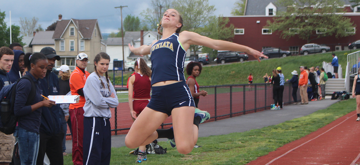 Alissa Sellers was second in the long jump with a distance of 4.96 meters.