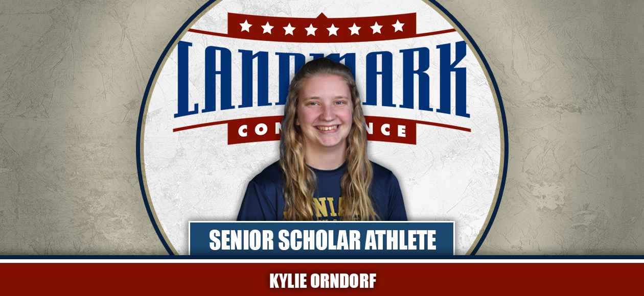 Orndorf Named Landmark Senior Scholar Athlete
