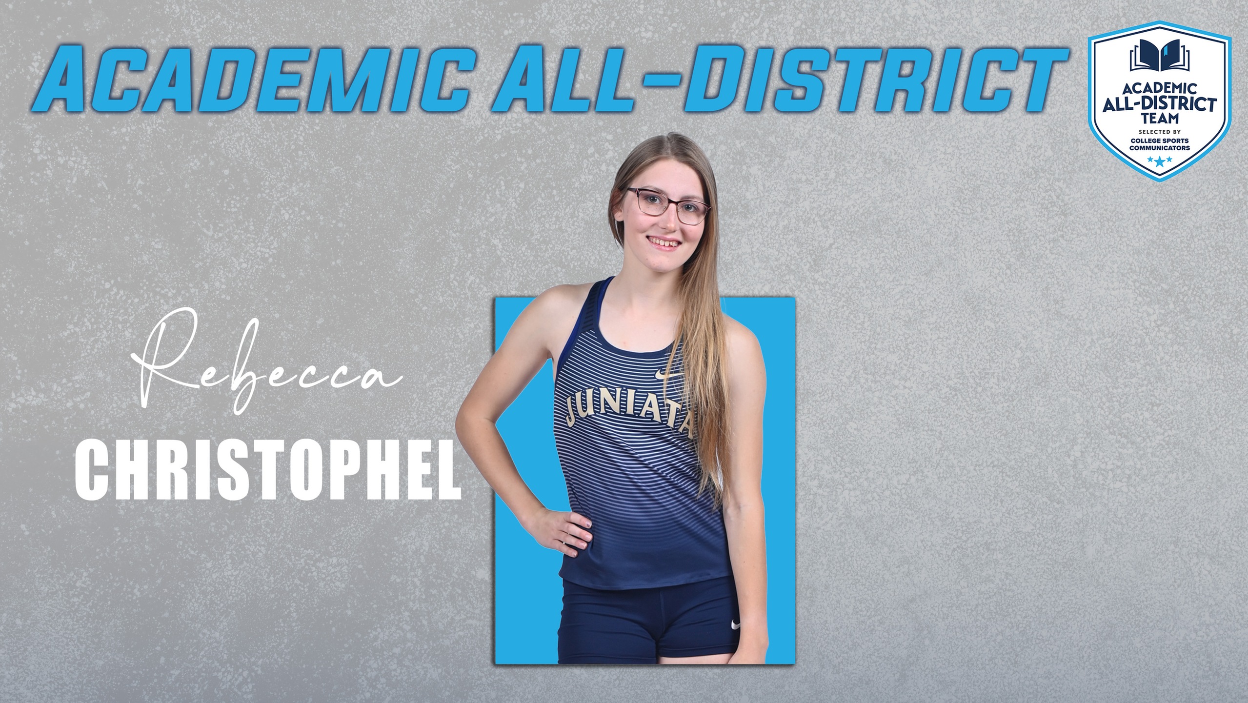 Christophel Named to College Sports Communicators Academic All-District® Women’s Track and Field / Cross Country Team
