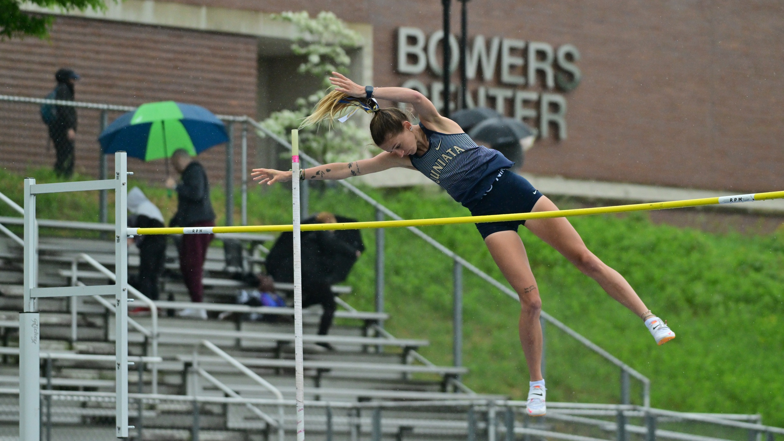 Barbacci Wins Pole Vault, Team Holds Sixth at Day One of Landmark Outdoor Champs