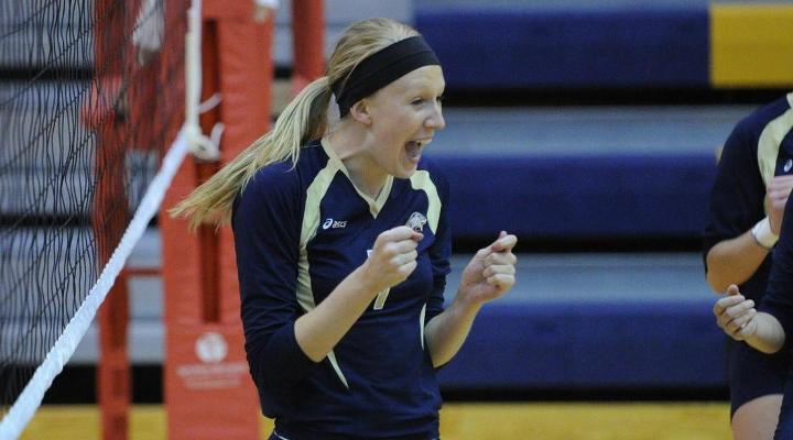 No. 20 Women’s Volleyball Raises Win Total to Six