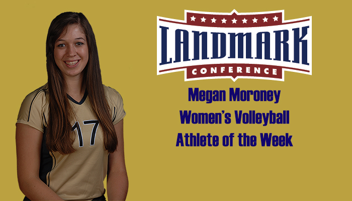 Moroney Named Women’s Volleyball Athlete of the Week