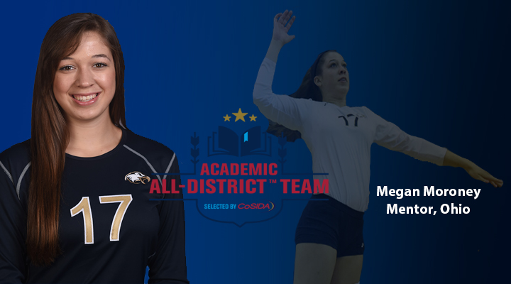 Moroney Named to CoSIDA Academic All-District Team