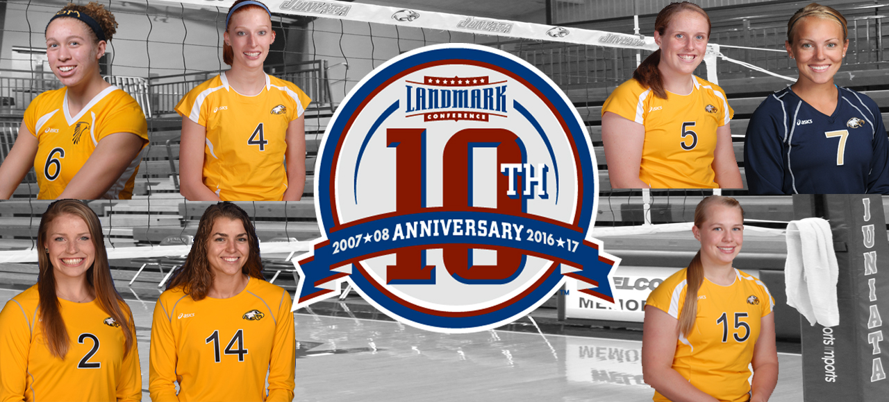 Seven Women’s Volleyball Players Named to Landmark All-Decade Team