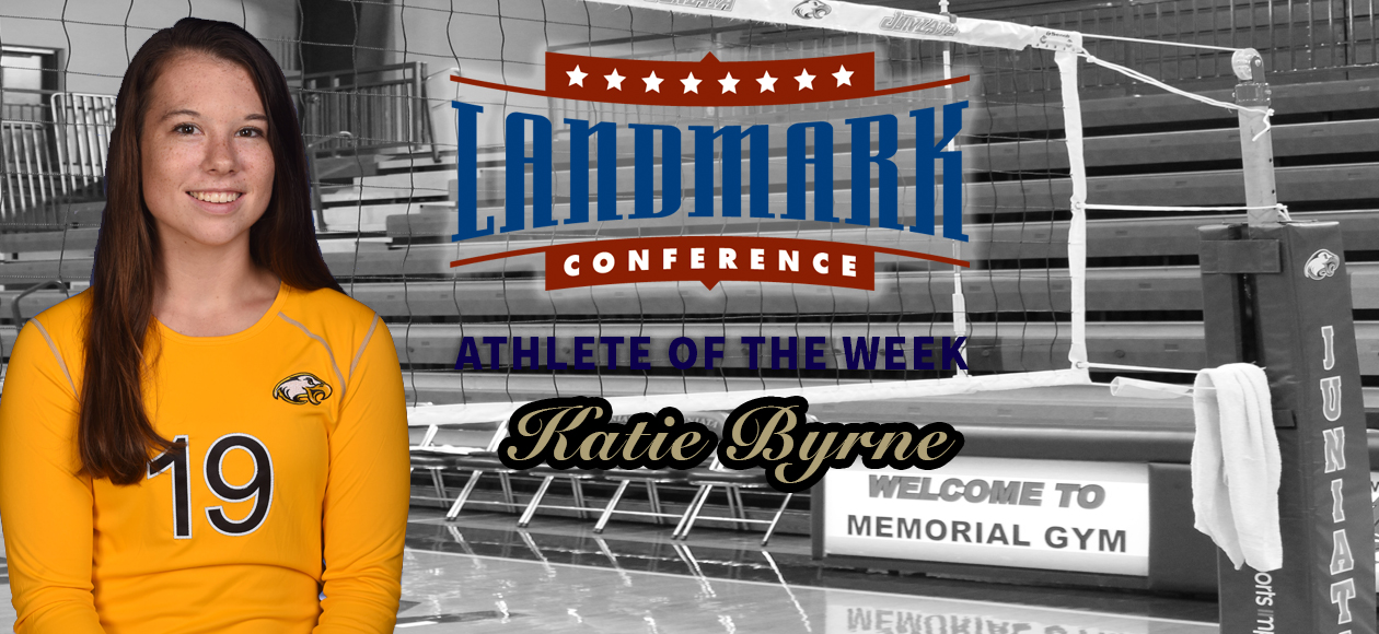 Byrne Selected as Landmark Women’s Volleyball Athlete of the Week