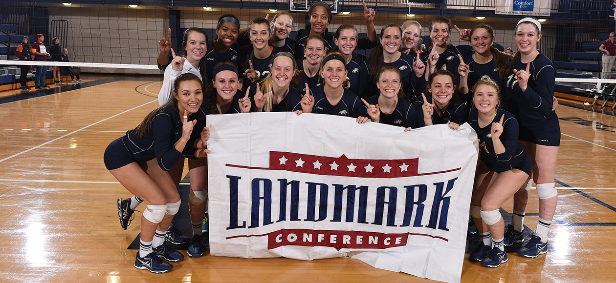 Eagles Claim 10th Landmark Conference Title; Gearhart Named MVP