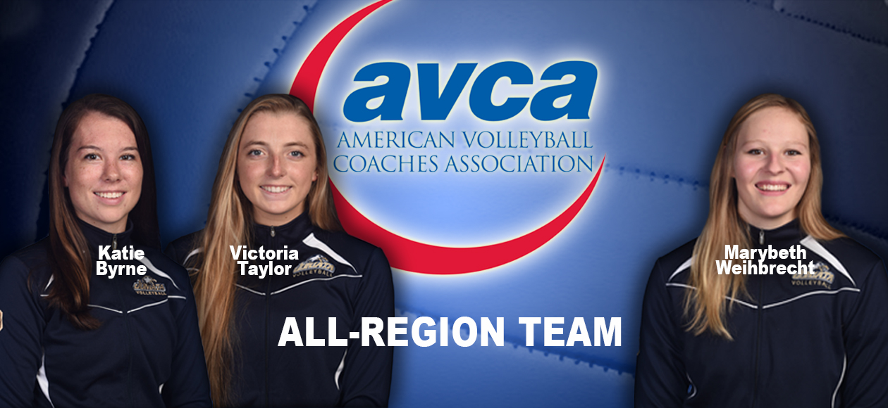 Weihbrecht Named AVCA Region Player of the Year, Byrne and Taylor Also Make All-Region Team