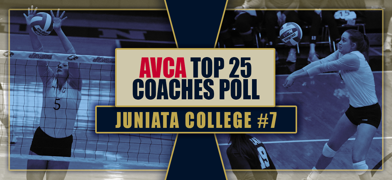 Women's volleyball stays at 7th in the AVCA poll. 