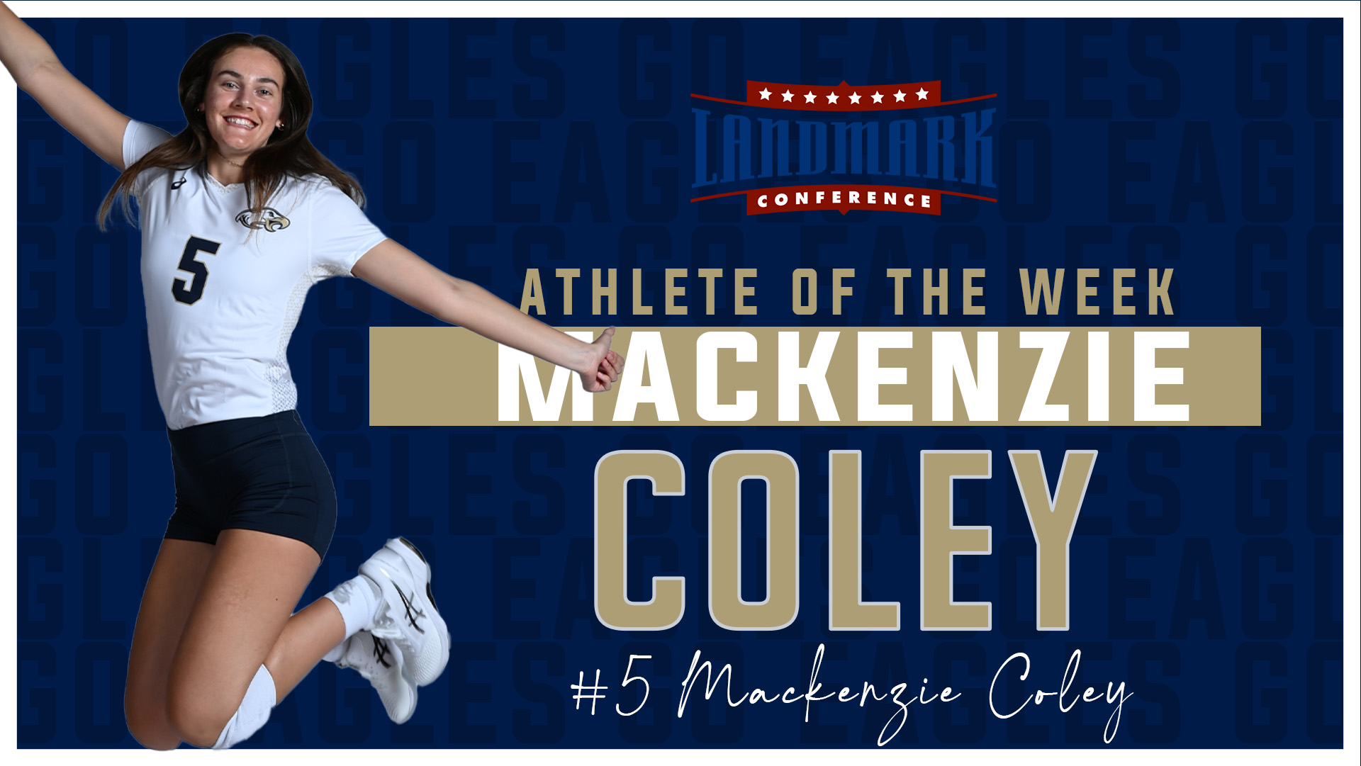 Coley Named Landmark Athlete of the Week for Second Time in 2023