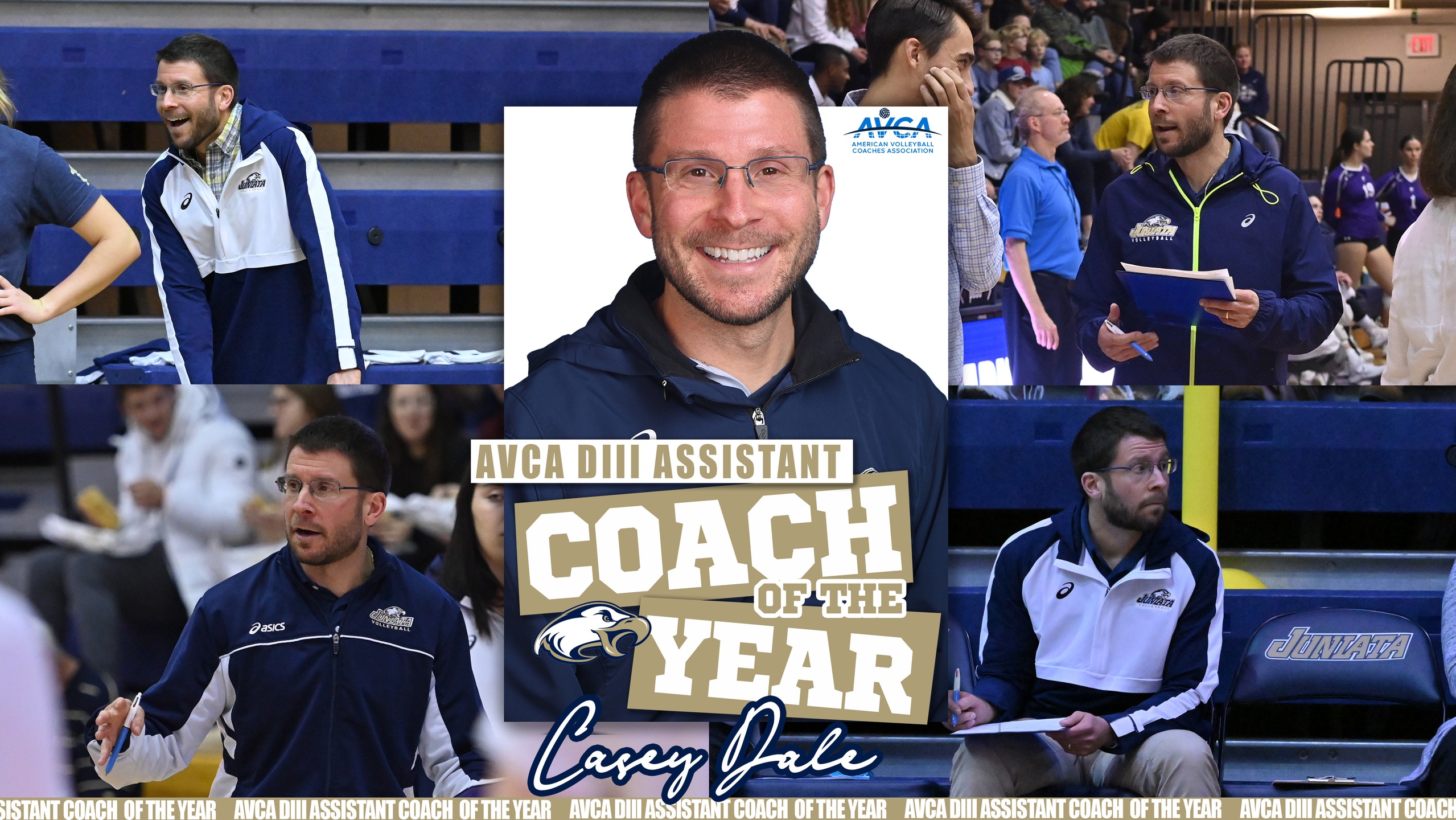 Dale Named AVCA Assistant Coach of the Year