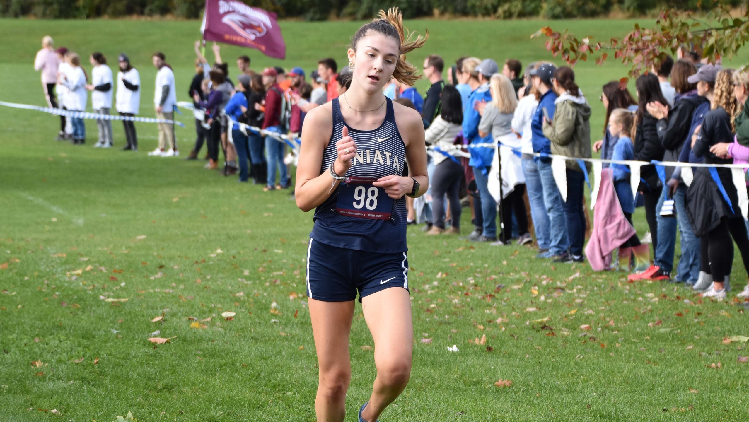Women's Cross Country Takes Sixth at Landmark Championships, Vogt Named Second Team All-Conference