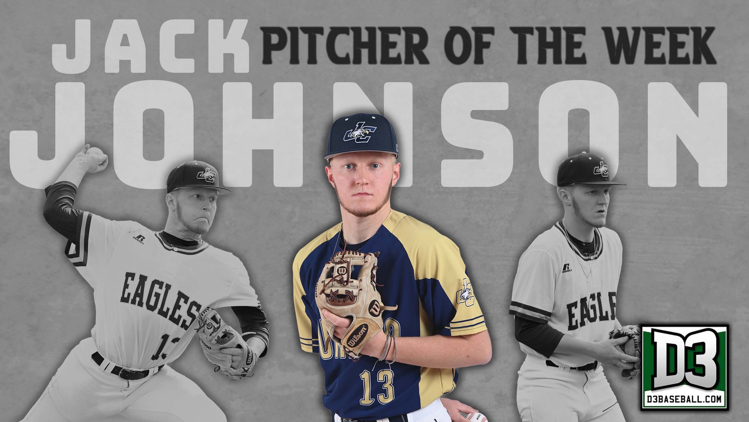 Johnson Honored as D3Baseball Pitcher of the Week