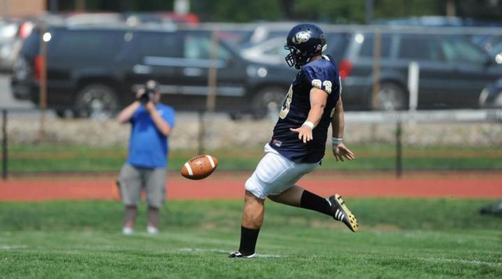 Juniata's Stubbs has highlight reel day as Eagles fall to F&M, 40-14