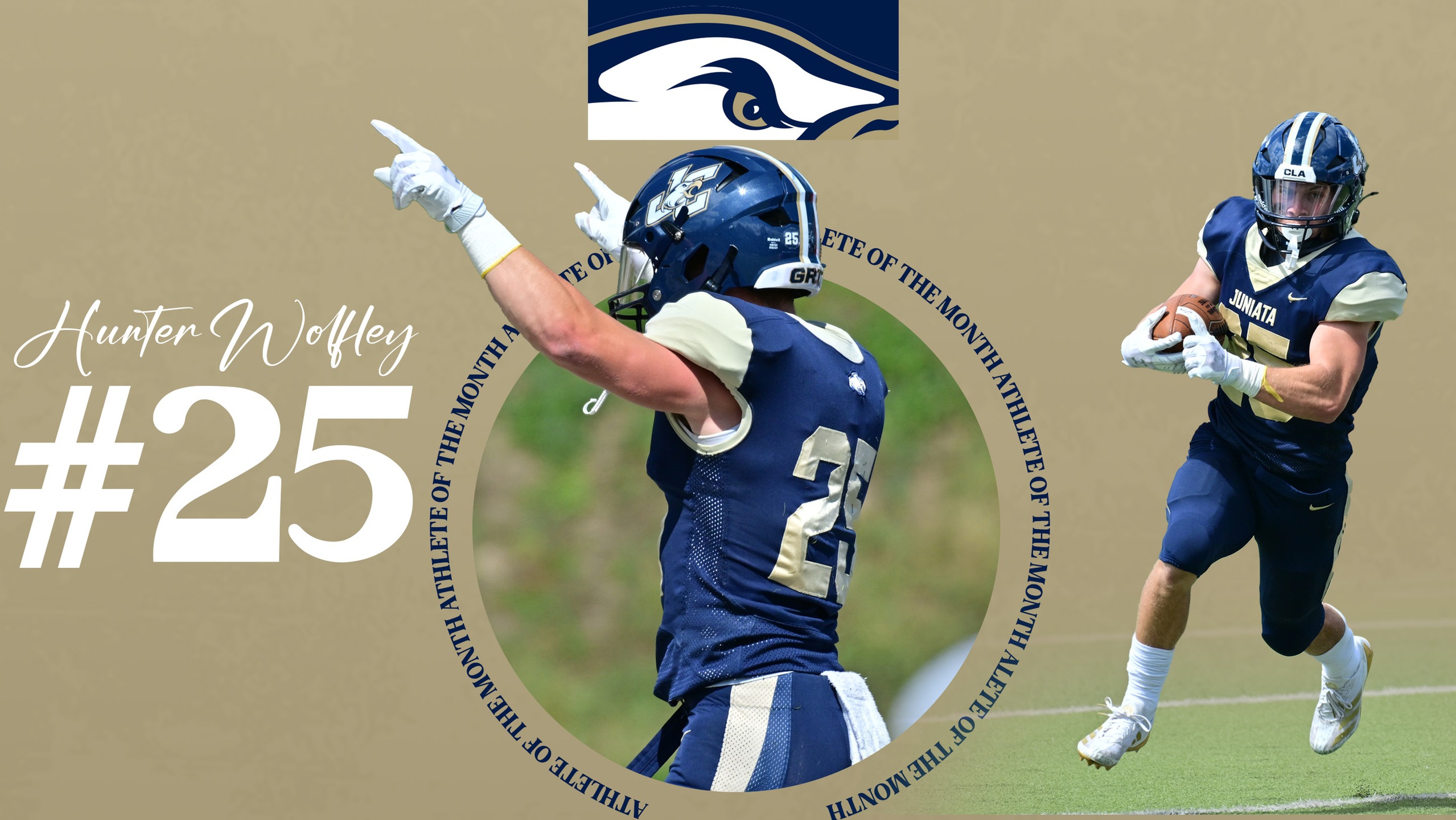 Hunter Wolfley Named Juniata Athlete of the Month