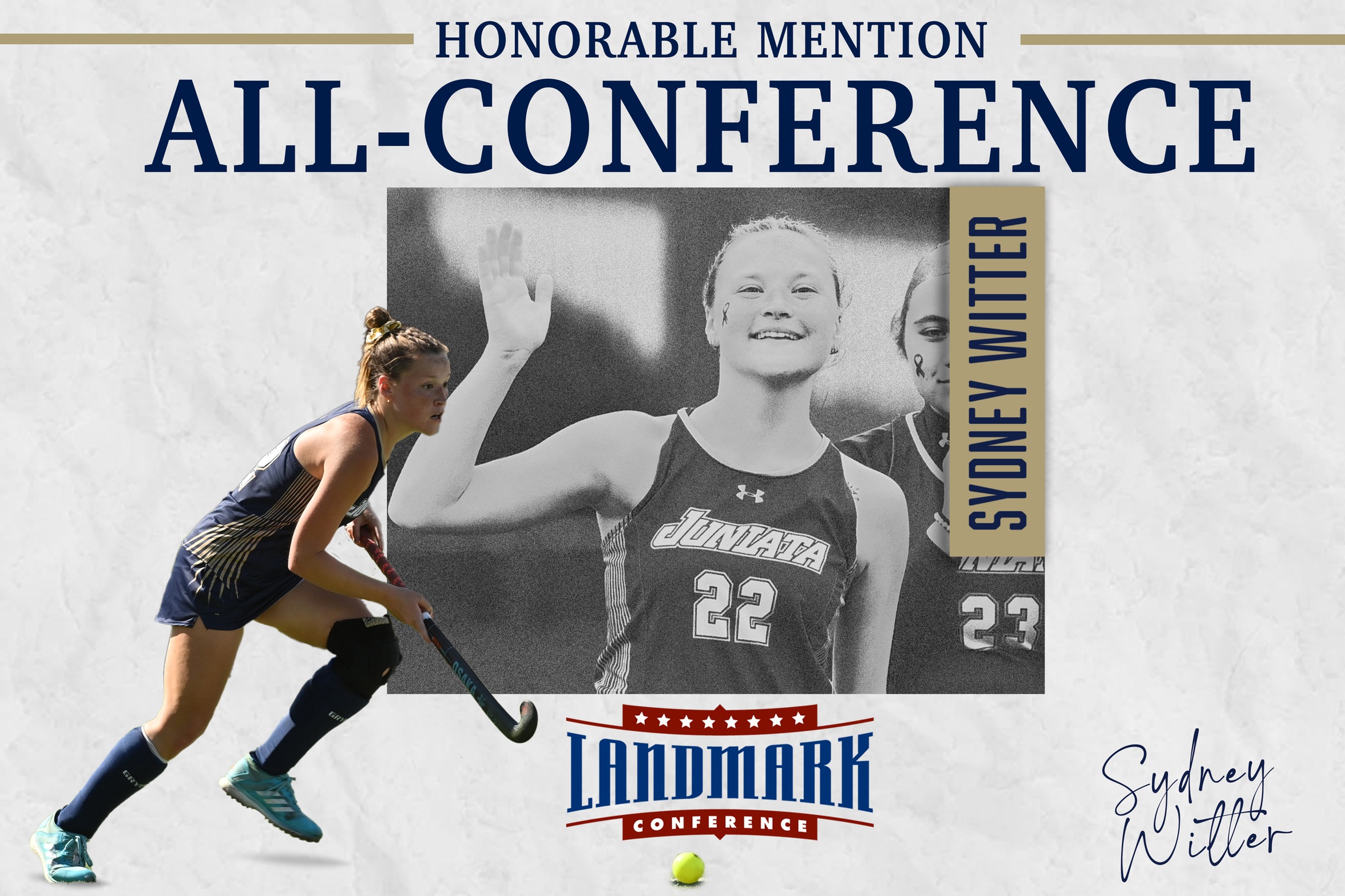 Witter Earns Landmark All-Conference Honorable Mention Recognition