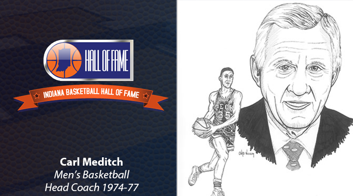 Former Coach Meditch Inducted into Indiana Basketball Hall of Fame