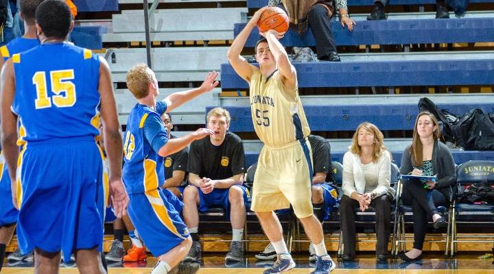 Second Half Comeback Spurs Men’s Basketball to 71-55 Win over Allegheny