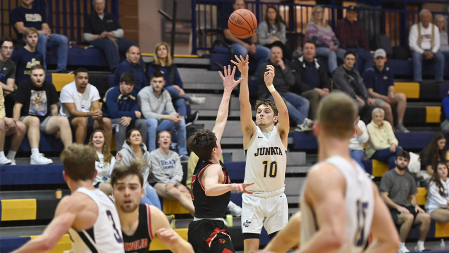 Eagles Topple Conference Leaders Catholic in Home Finale