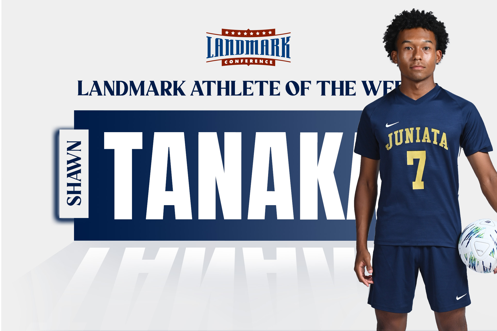 Tanaka Named Landmark Offensive Athlete of the Week