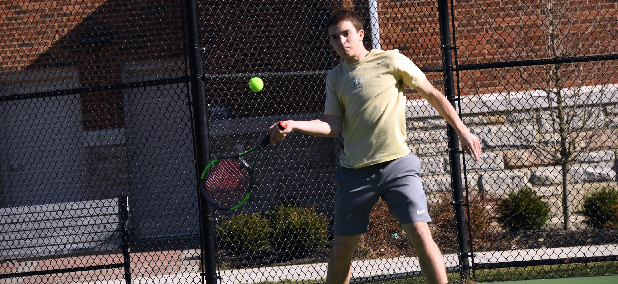 Men's Tennis Picks Up First Win of the Season at King's