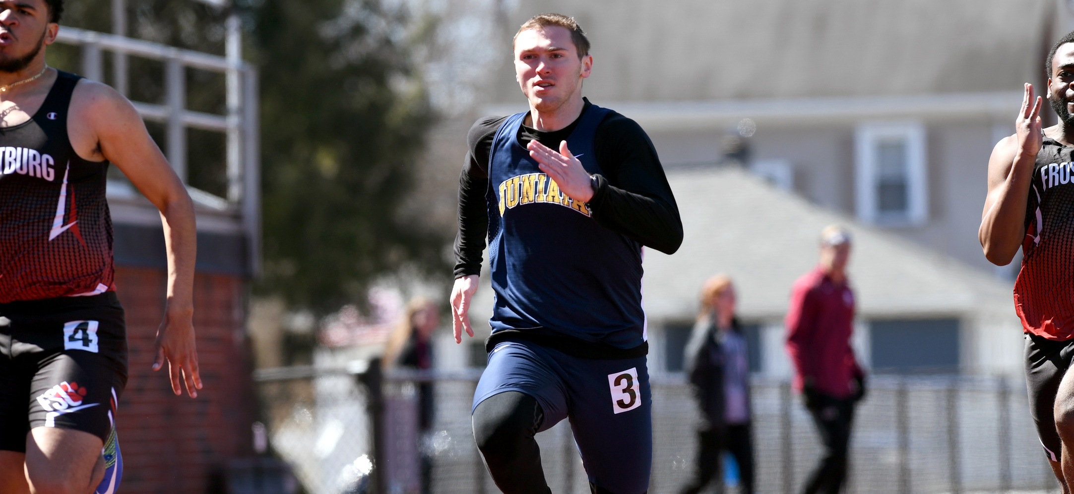 Men's Track and Field Competes at Coach I Open