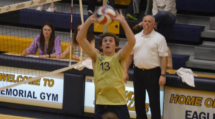 Matt Elias had his fifth double-double performance of the season with 23 assists and 12 digs.