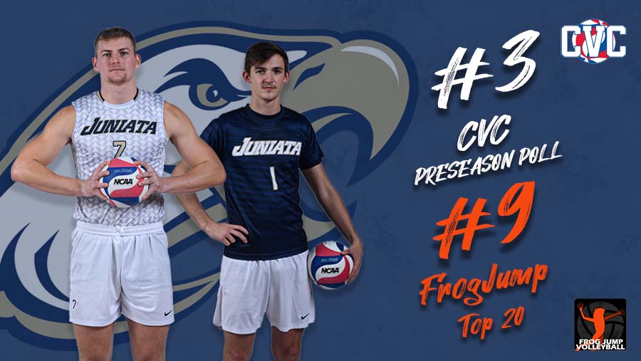 Men's Volleyball Picked Third in the CVC Preseason Poll, Tabbed Ninth in FrogJump Top 20