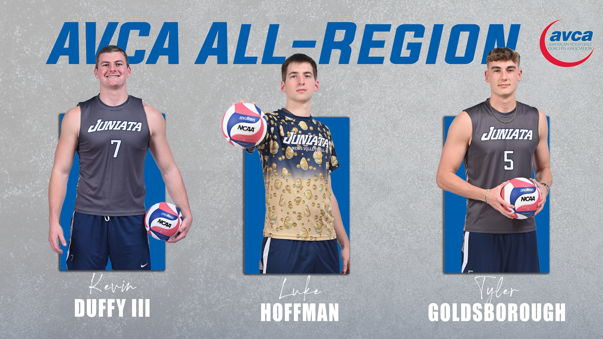 Duffy, Hoffman & Goldsborough Named to AVCA All-Region Team