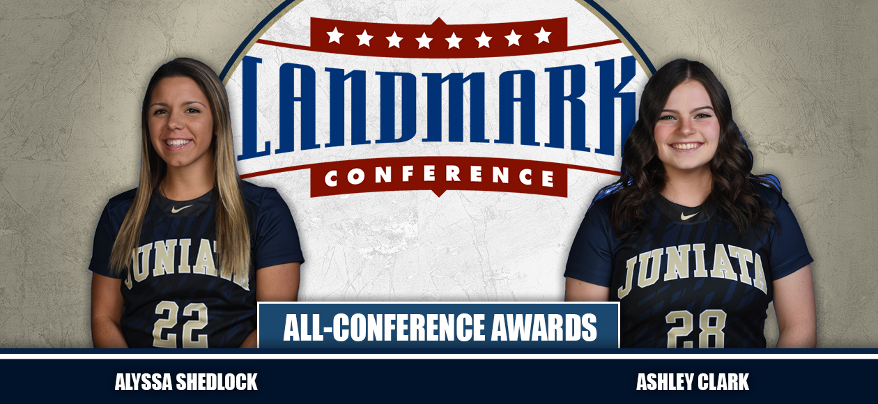 Shedlock and Clark Named to Landmark All-Conference Team