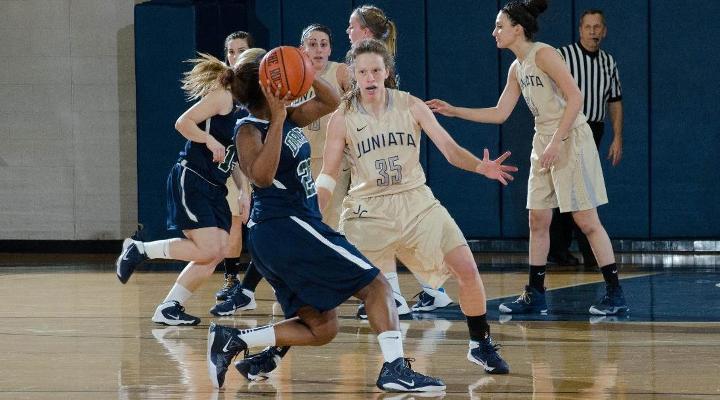 Women’s Basketball Secures Playoff Spot with 51-48 Win at Drew