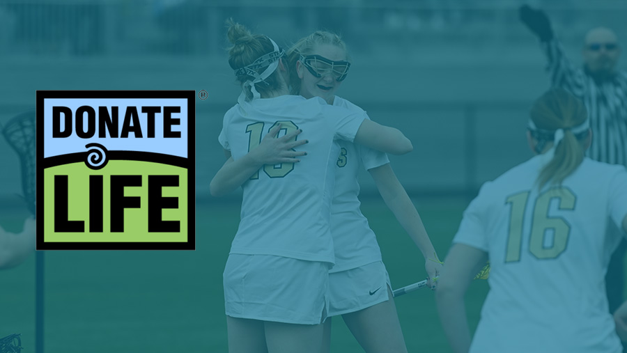 Women's Lacrosse to Host Donate Life Game This Friday Against Elizabethtown