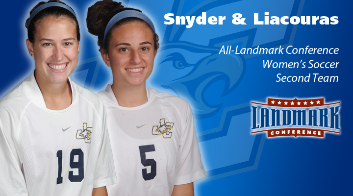 Snyder and Liacouras selected for All-Landmark team