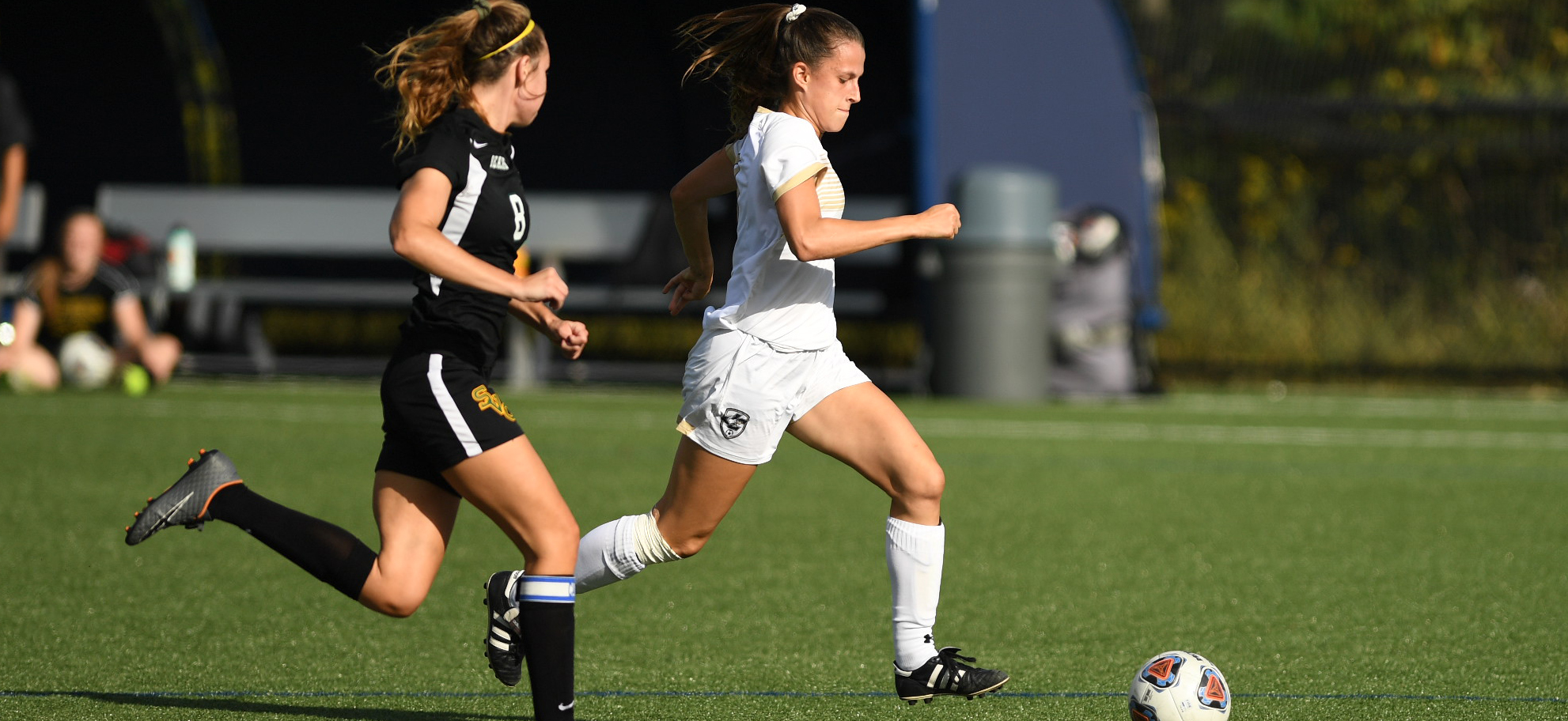 Meadow Walshaw-Wertz bagged her first career brace to help Juniata cruise past St. Vincent.
