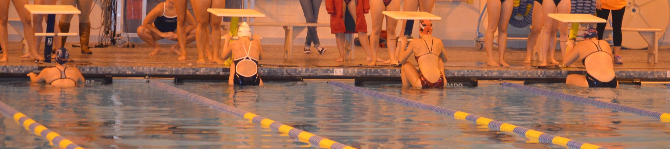 Swimming Competes at Millersville