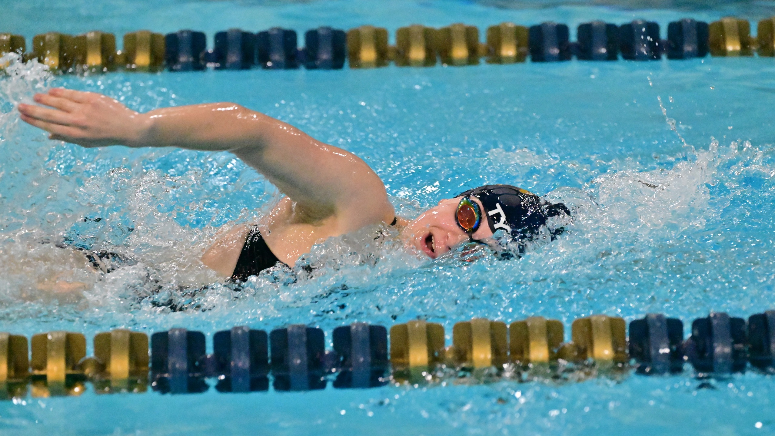 Women's Swimming Picks Up a Win at Moravian