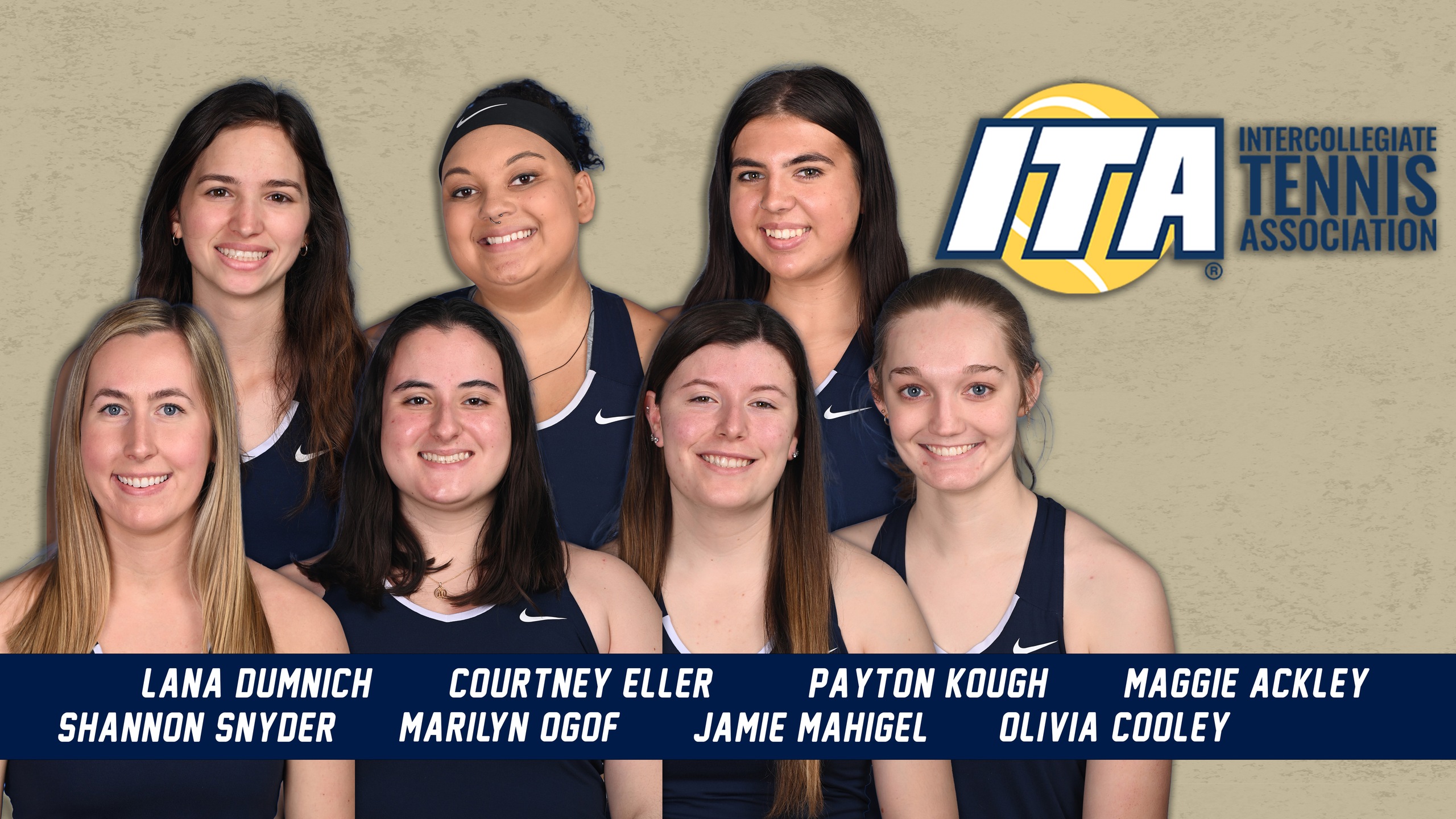 Women's Tennis Roster All Honored as ITA Scholar-Athletes