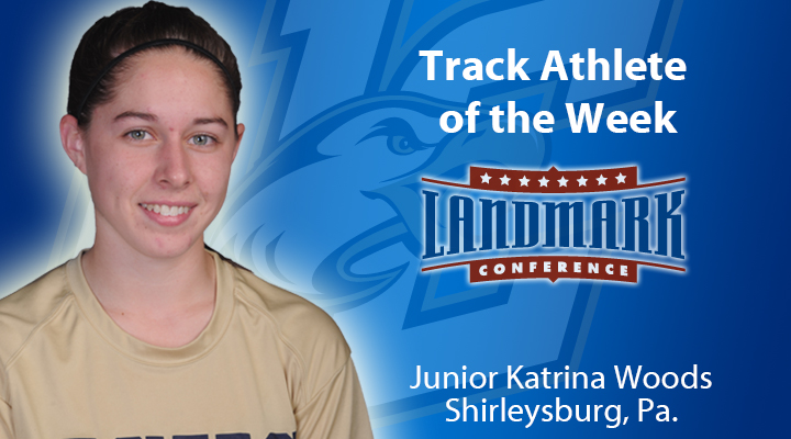 Woods Named Track Athlete of the Week