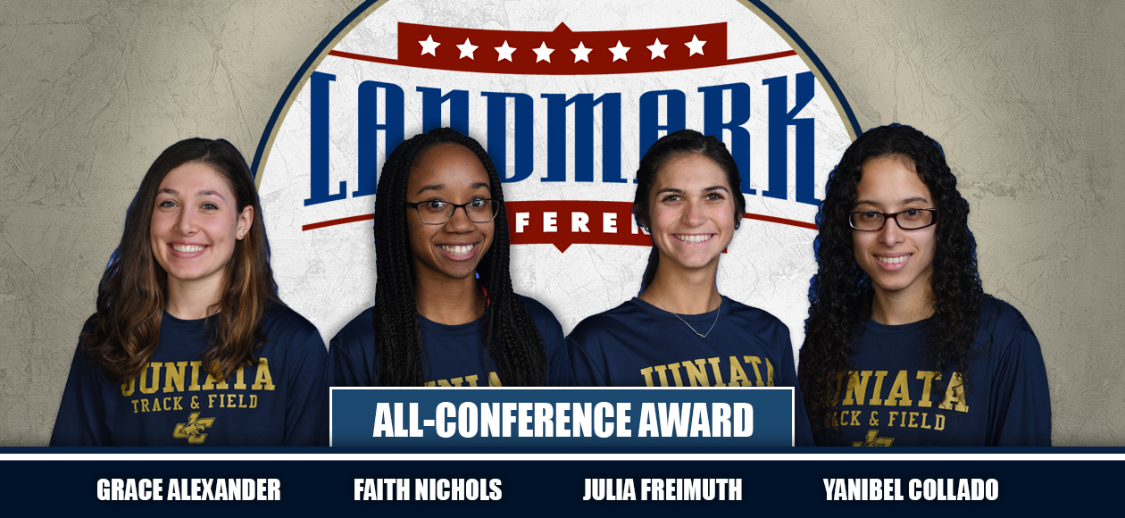 Women's Track and Field Lands Four on  Landmark All-Conference Team