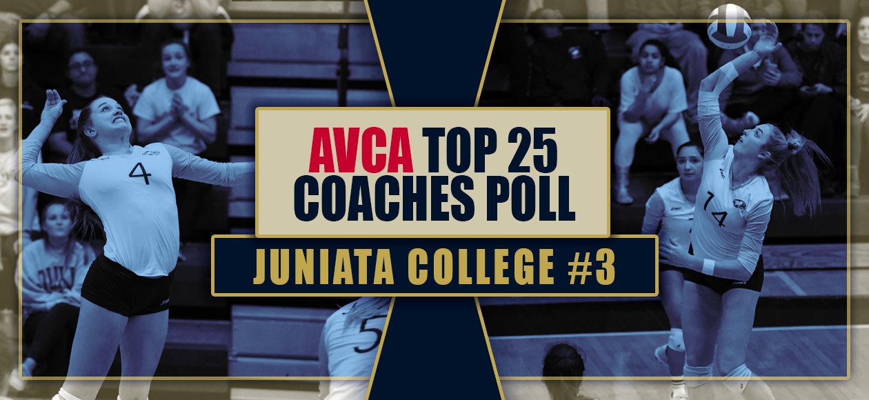 Women's Volleyball Ranked 3rd in AVCA Poll