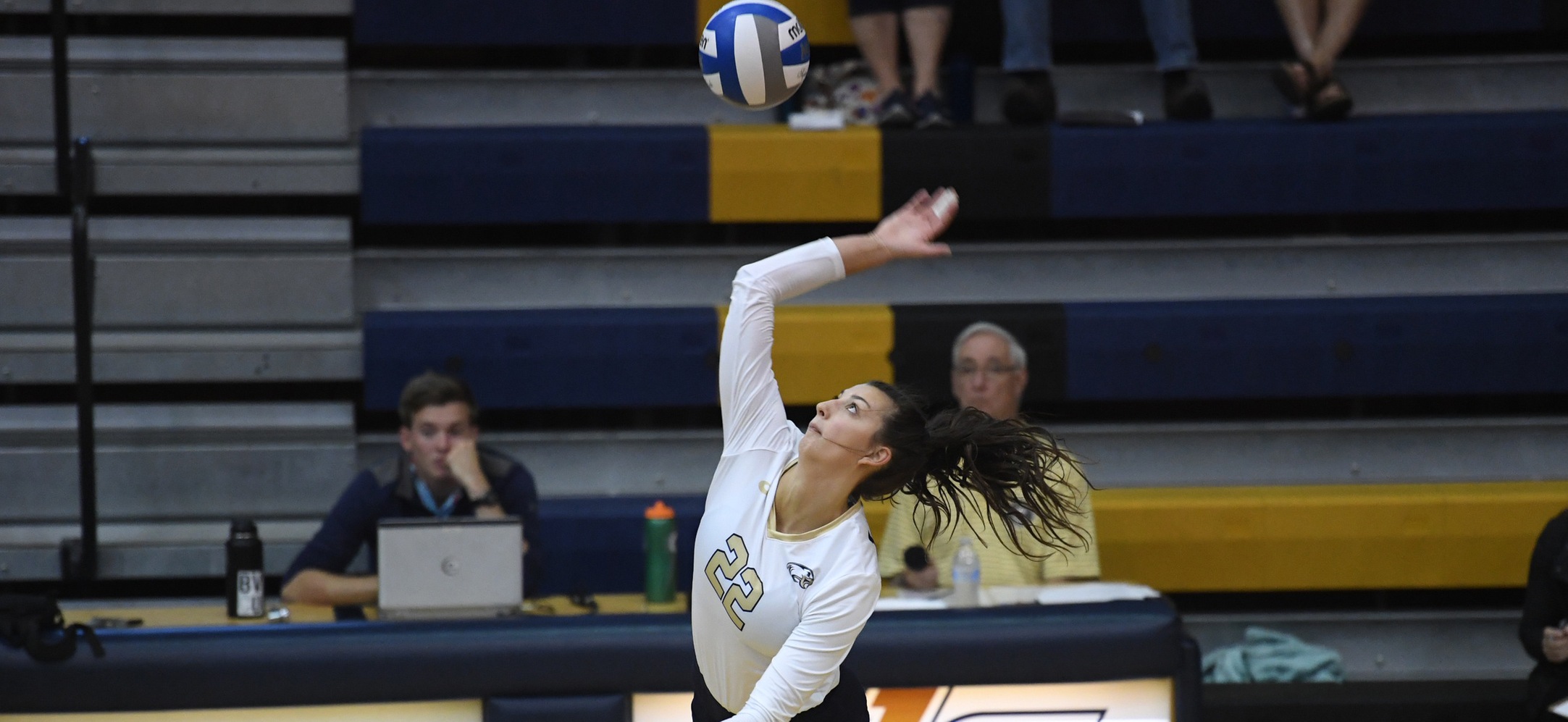 Morgan Edwards was named to the ASICS All-Tournament as she helped the Eagles to a 2-1 record over the weekend.