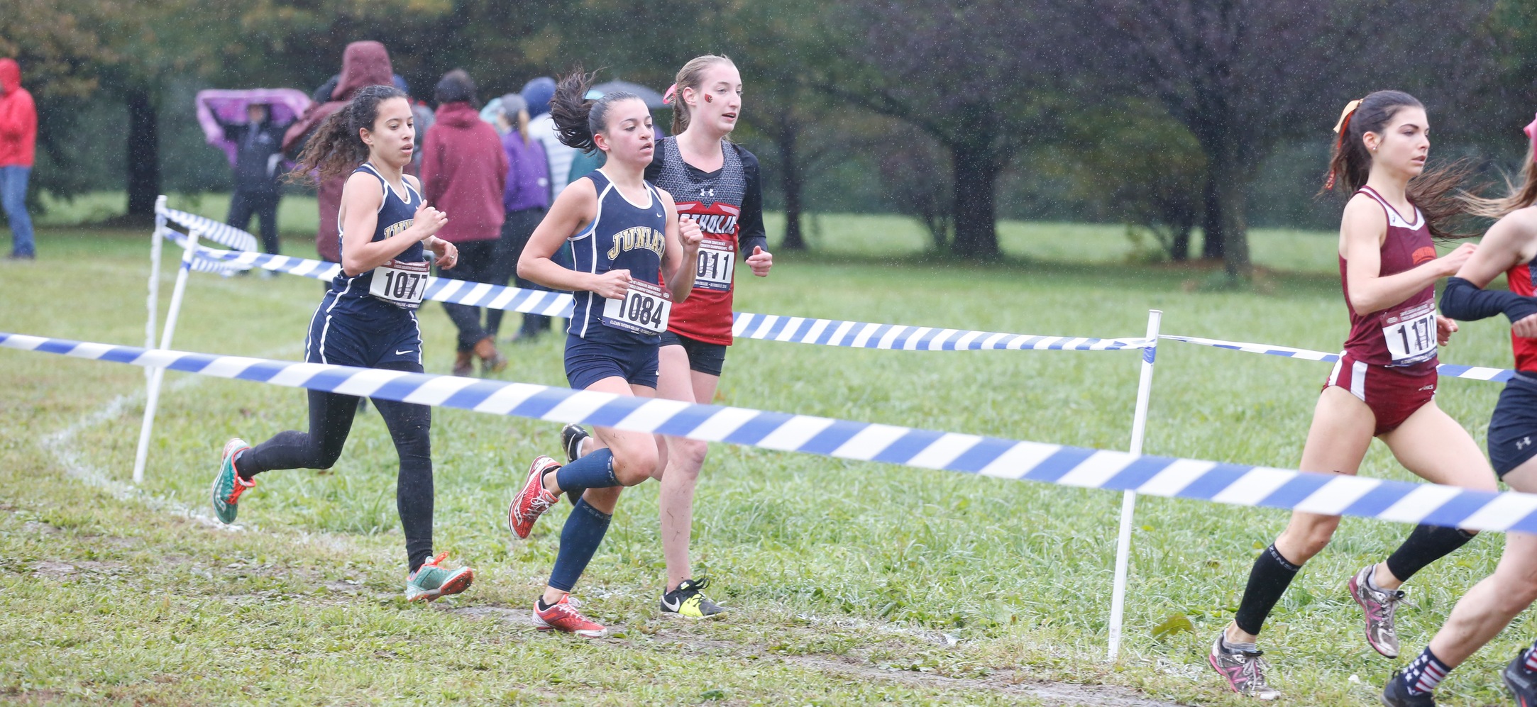 Azia Kalil and Yannibel Collado were the top finishers for the Eagles. 