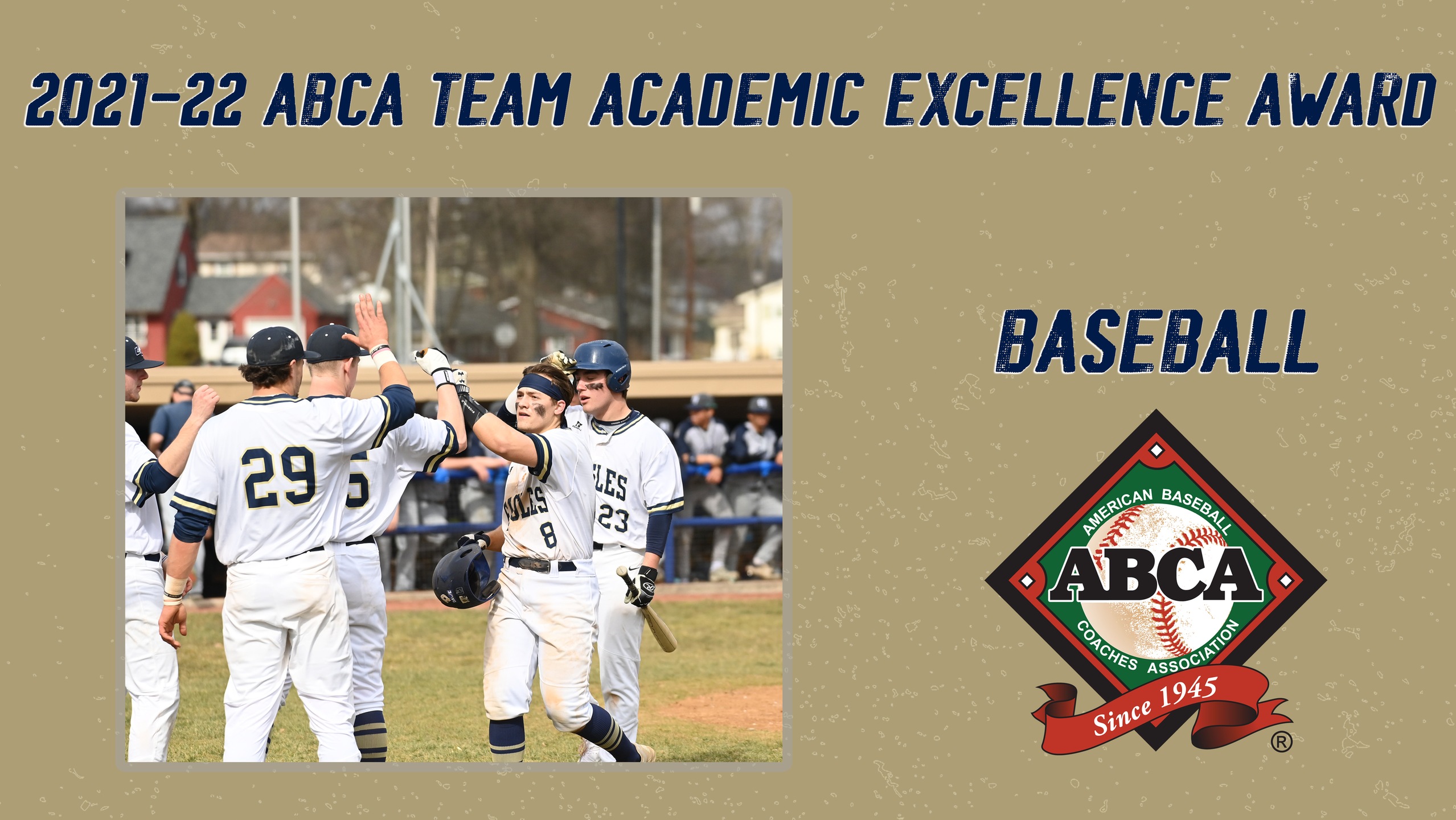 Baseball Honored With ABCA Team Academic Excellence Award