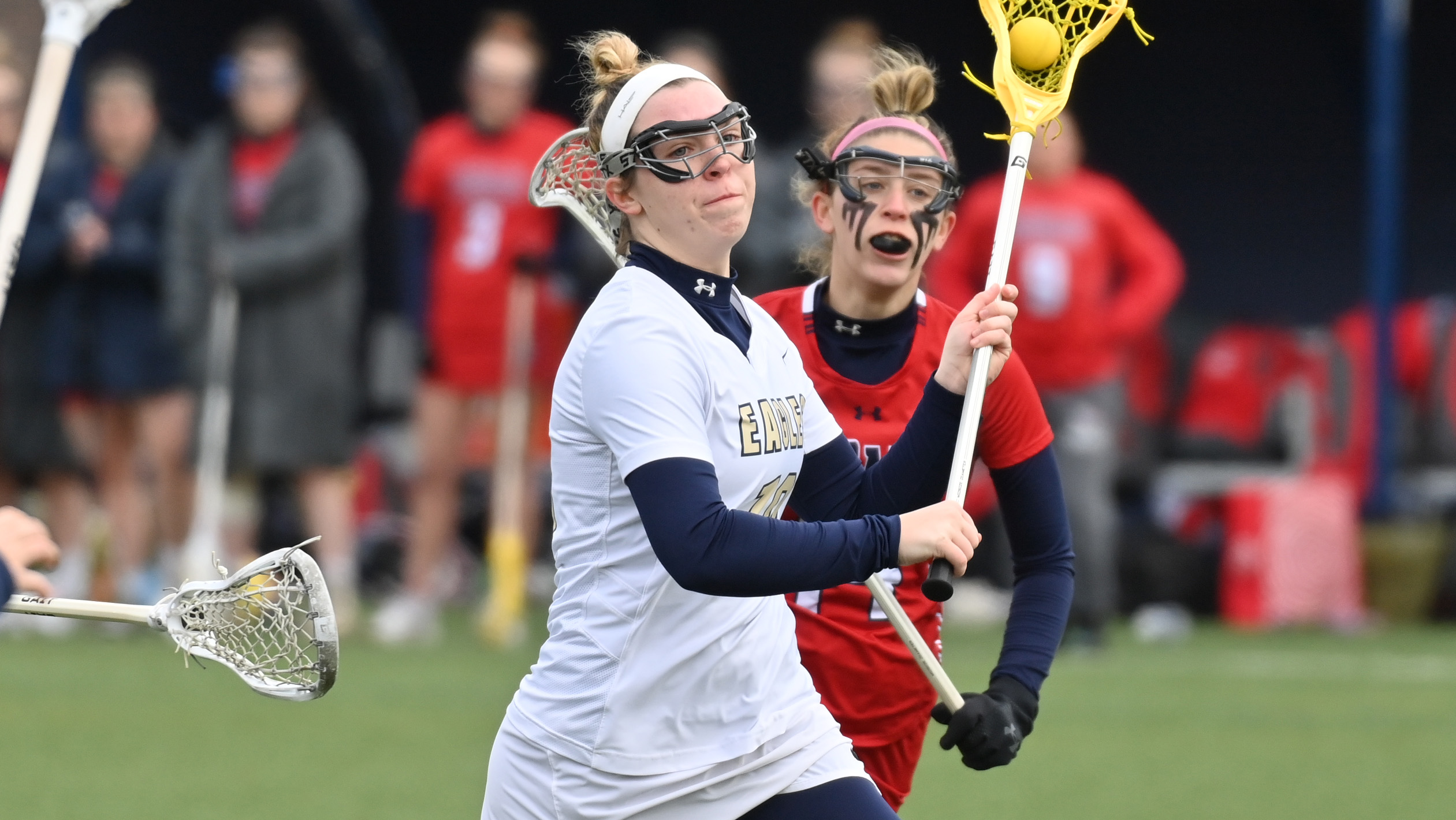 Women's Lacrosse Scores 10 in the First Quarter in Victory over DeSales