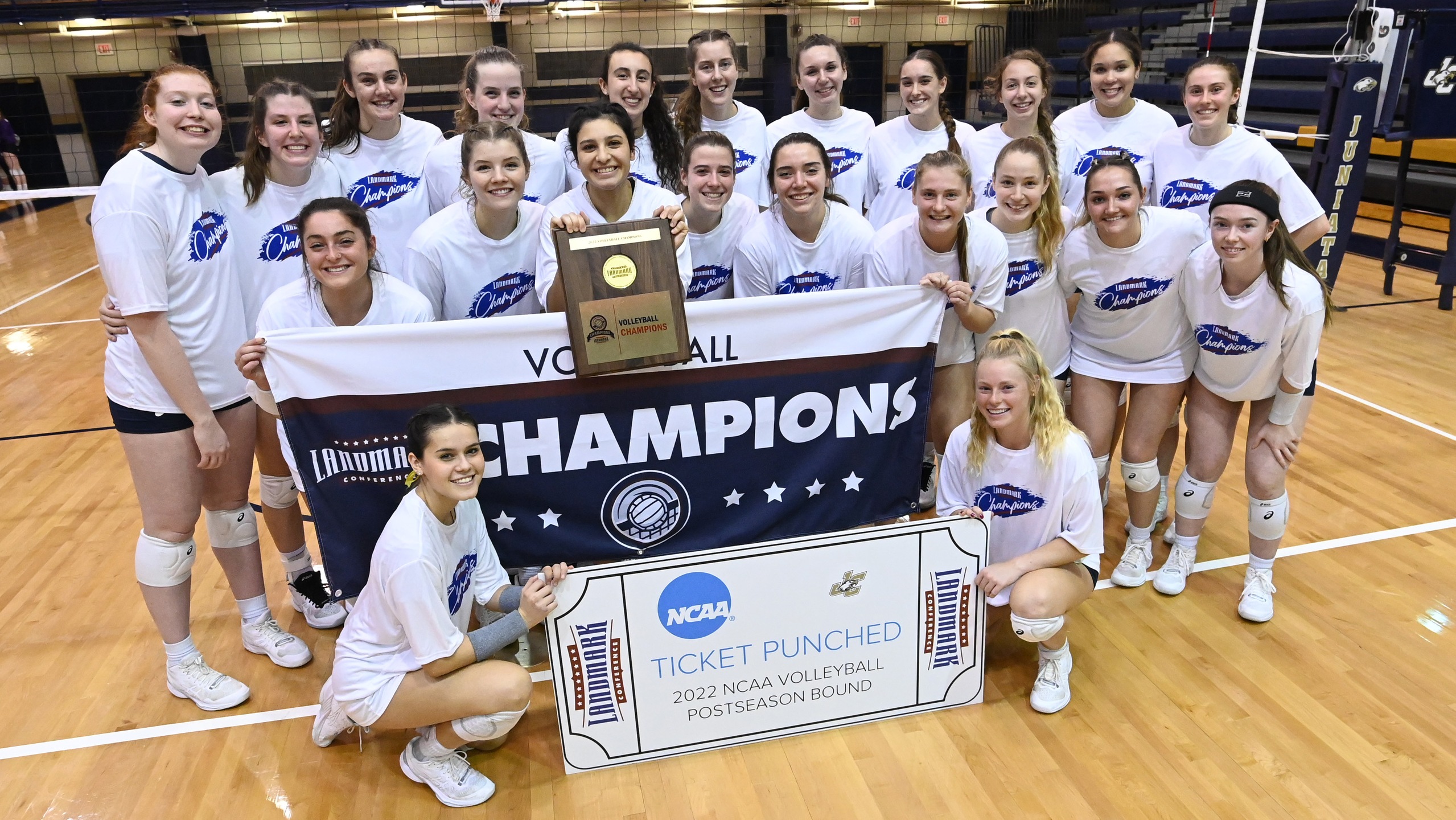 Eagles Eclipse Royals, Women’s Volleyball Crowned Landmark Champions for the 15th Straight Time